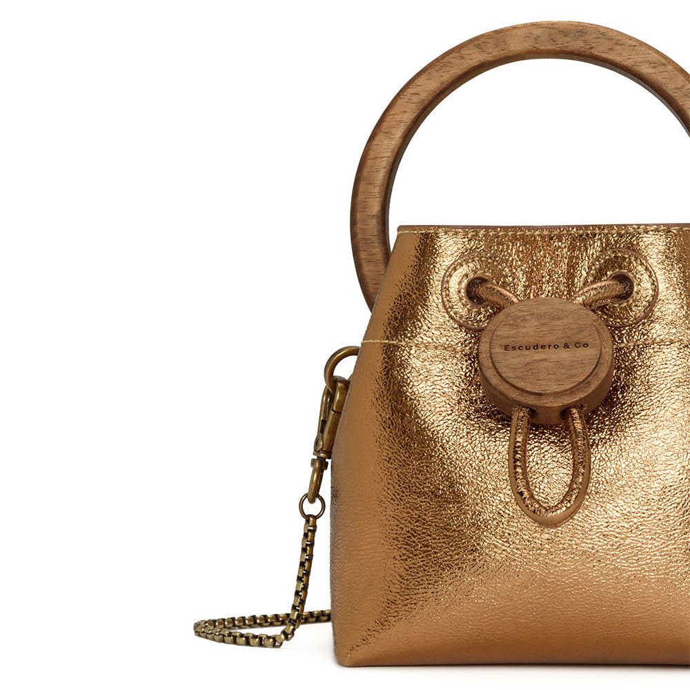 Ange Bucket Amber Bag