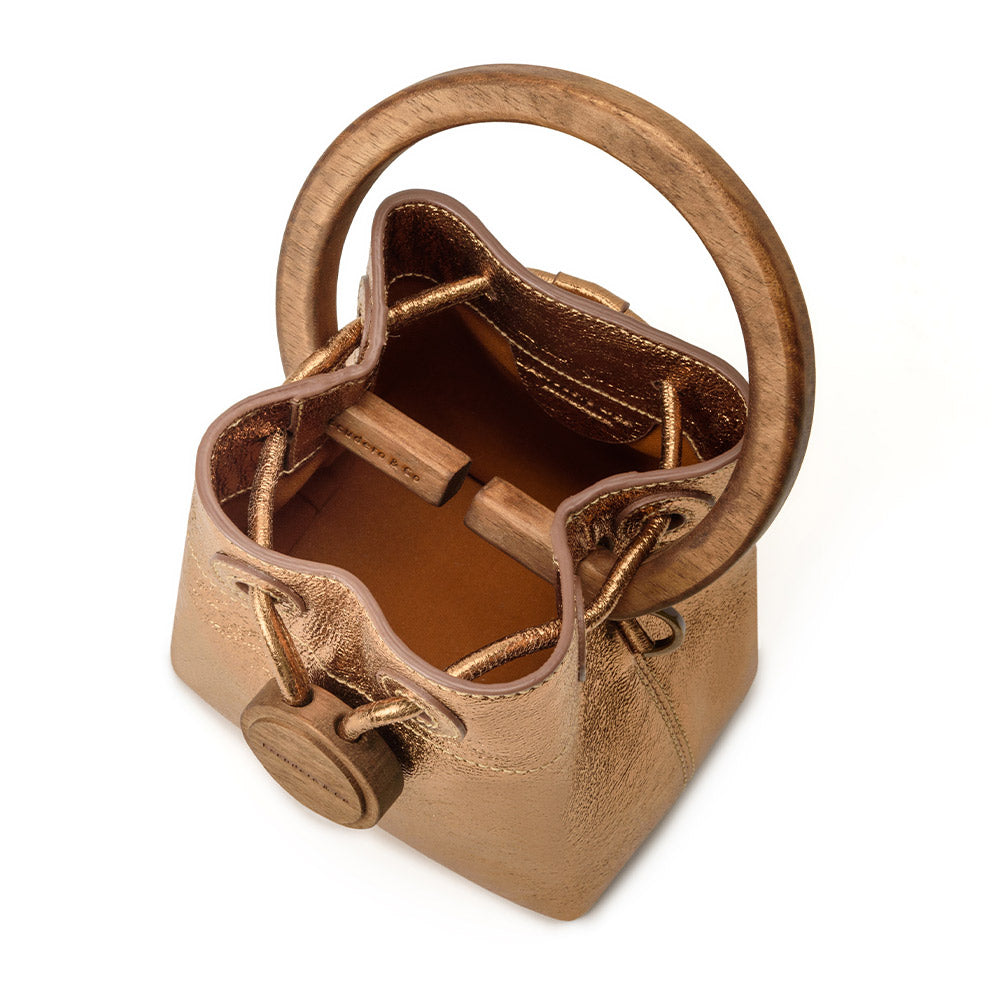 Ange Bucket Amber Bag