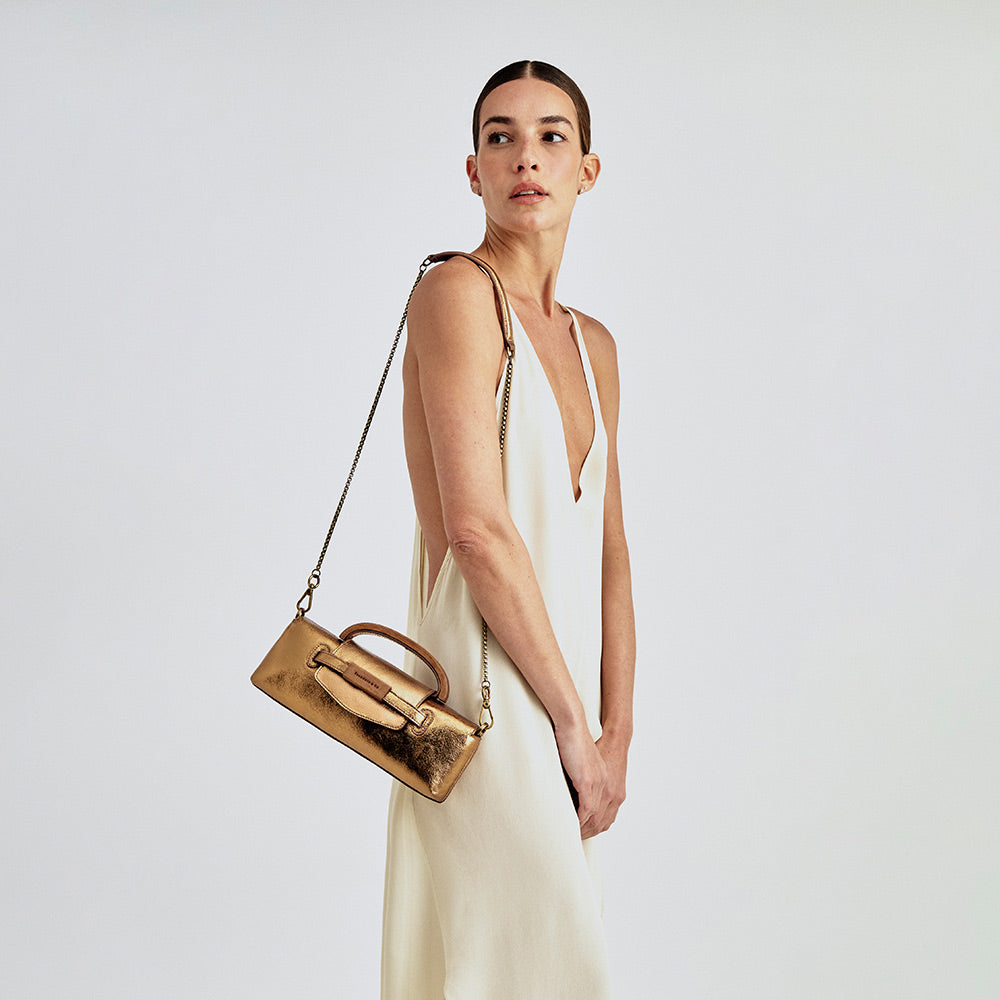Lille Sascha Wide Amber Bag