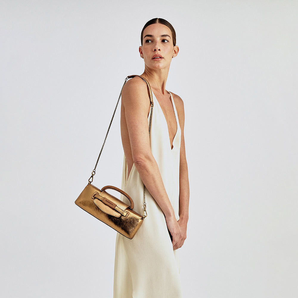 Lille Sascha Wide Amber Bag